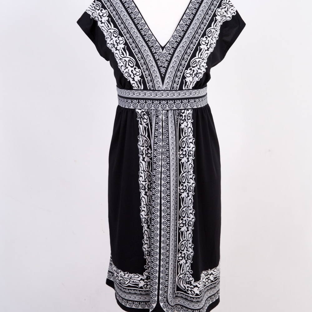 Black and White Dress